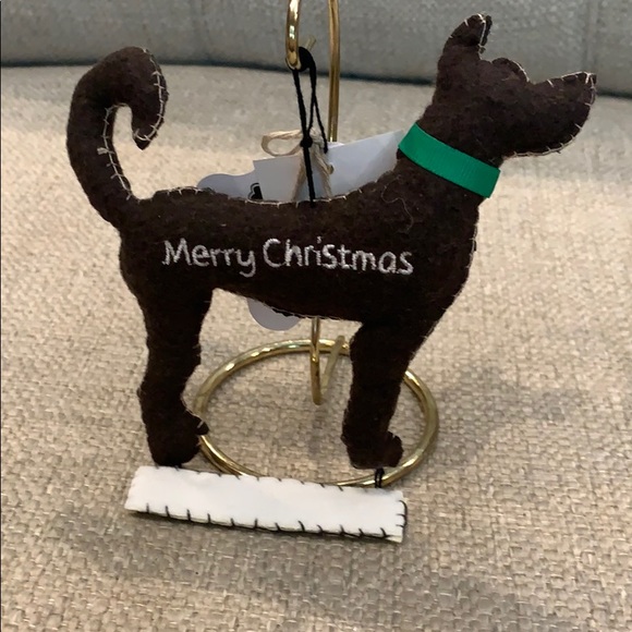 Mud Pie Love My Rescue Dog Christmas Ornament - Picture 2 of 4